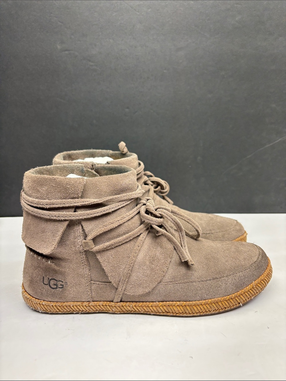 UGG suede ankle boots, SZ 8 women’s